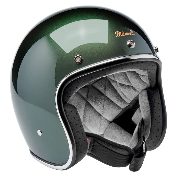 Biltwell Bonanza Metallic Sierra Green Helmet