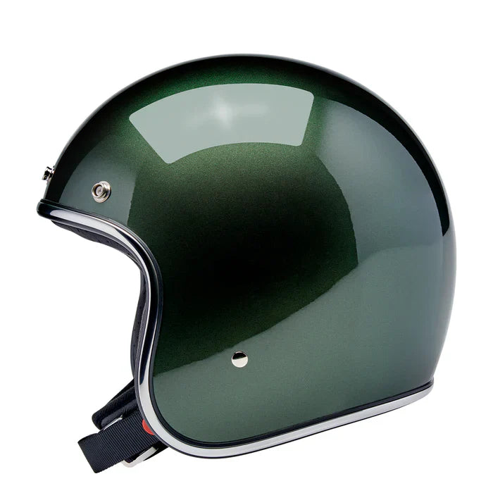 Biltwell Bonanza Metallic Sierra Green Helmet