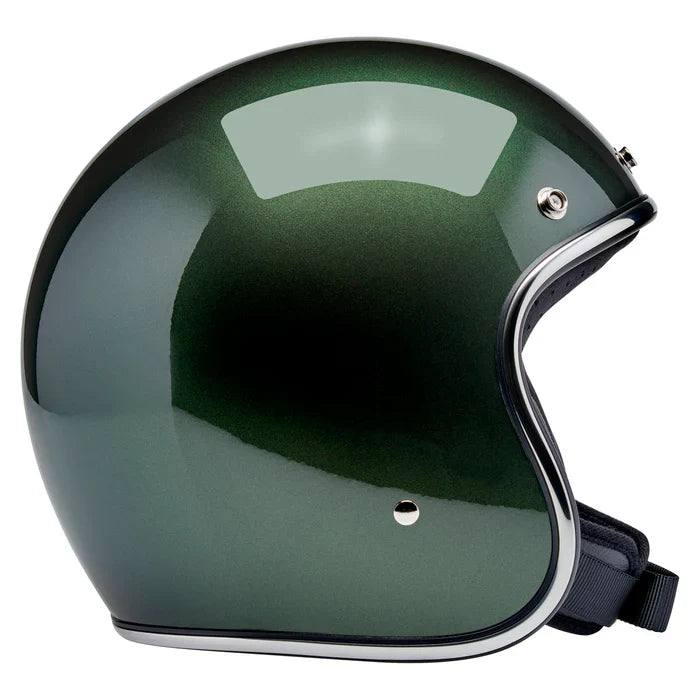 Biltwell Bonanza Metallic Sierra Green Helmet