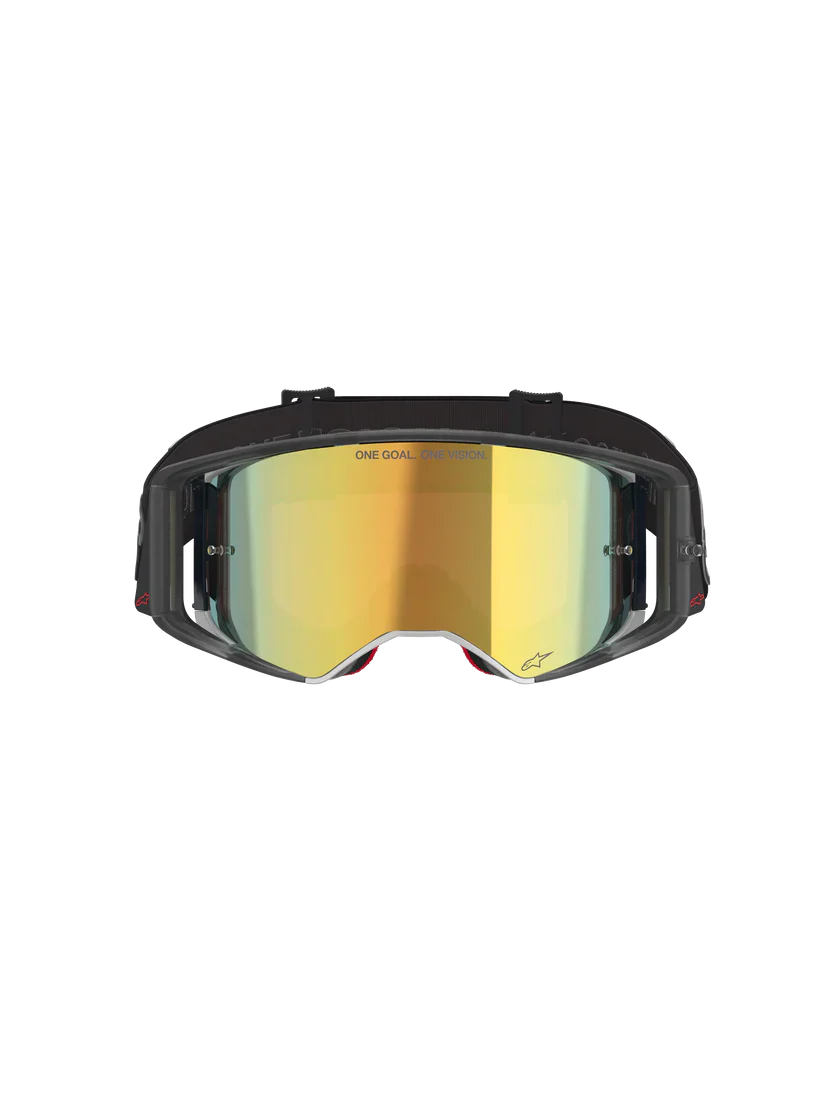 Alpinestars Supertech Vision Goggle - Vista - Black - Gold Mirror Lens