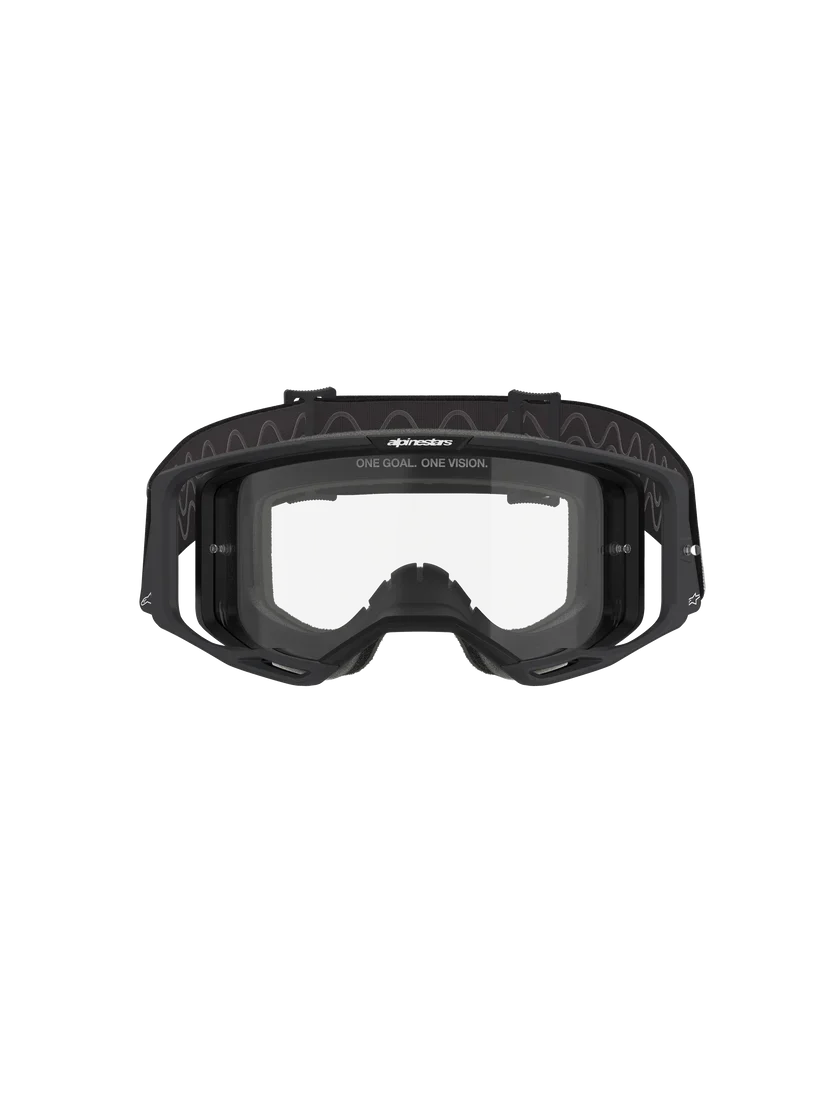 Alpinestars Vision 8 Goggle - Corp - Black - Clear Lens