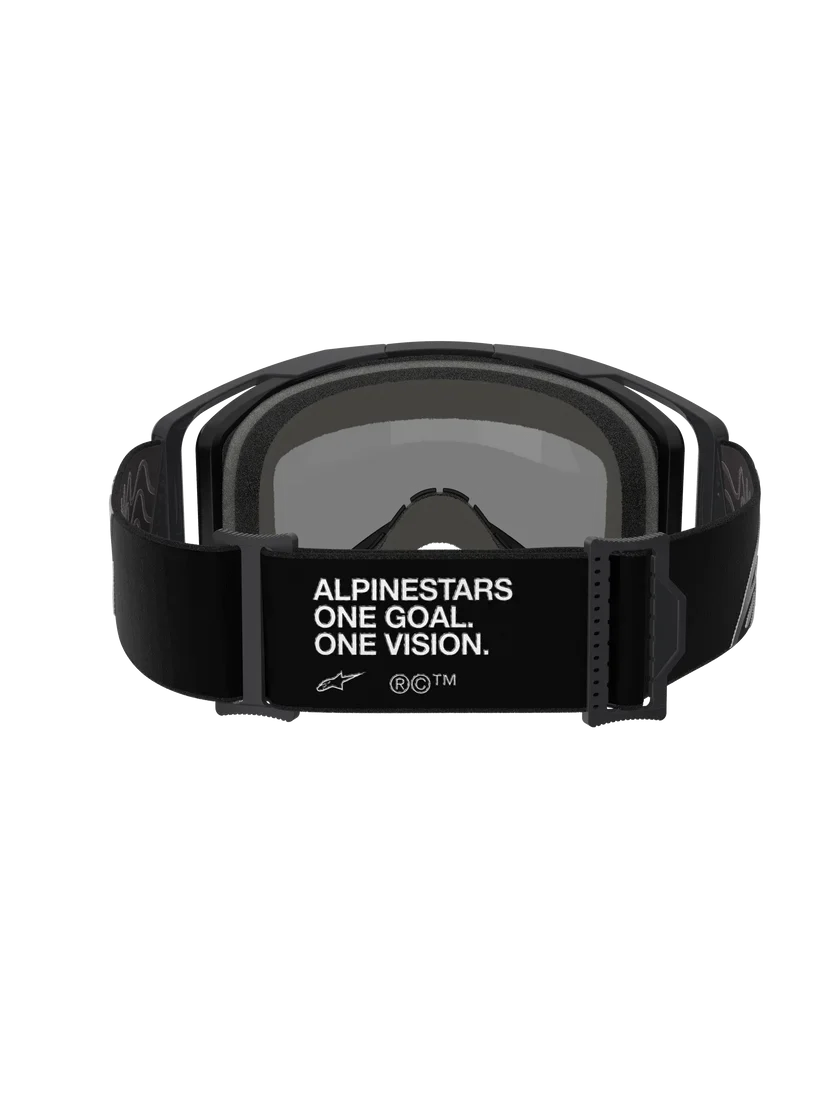 Alpinestars Vision 8 Goggle - Corp - Black - Red Mirror Lens