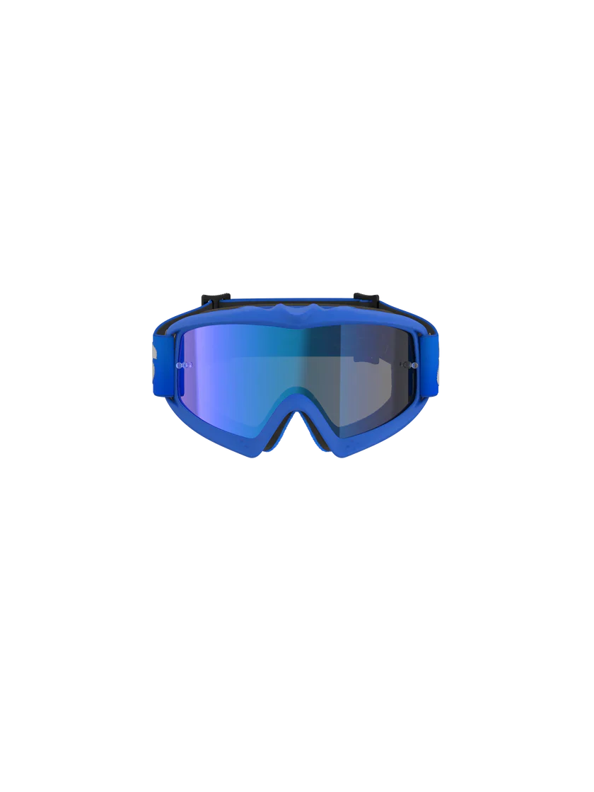 Alpinestars Youth Vision Goggle - Blaze - Blue - Blue Mirror Lens