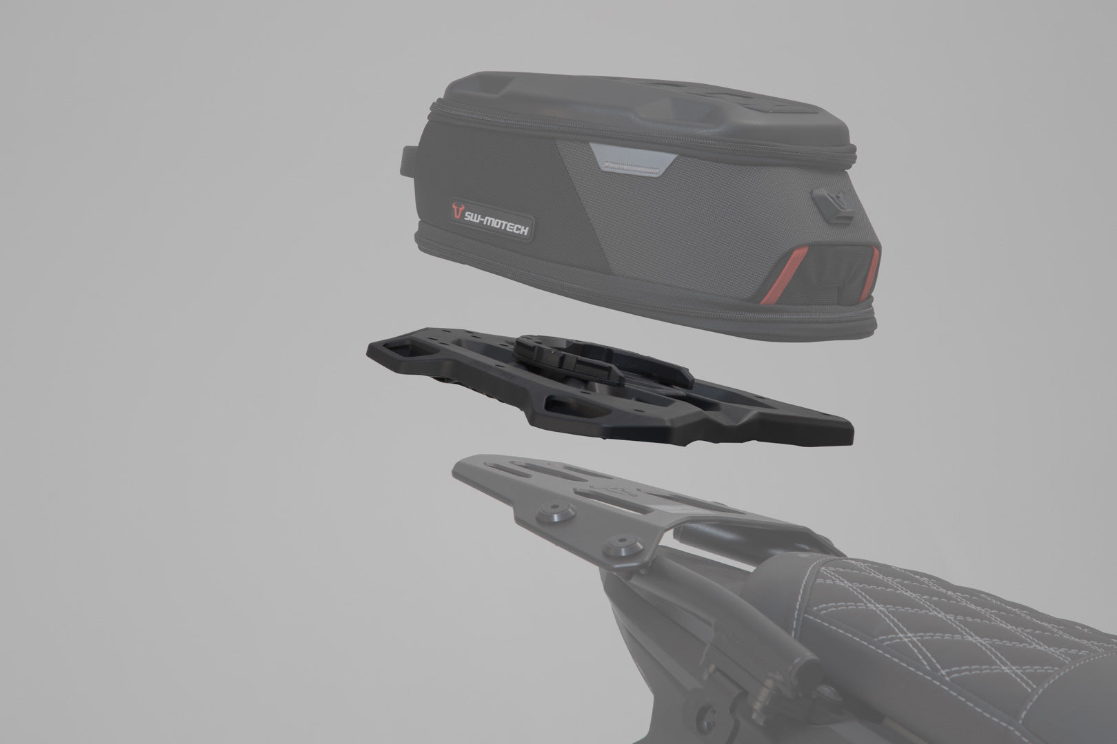 SW-Motech PRO Tank Ring Adapter Kit for STREET-RACK