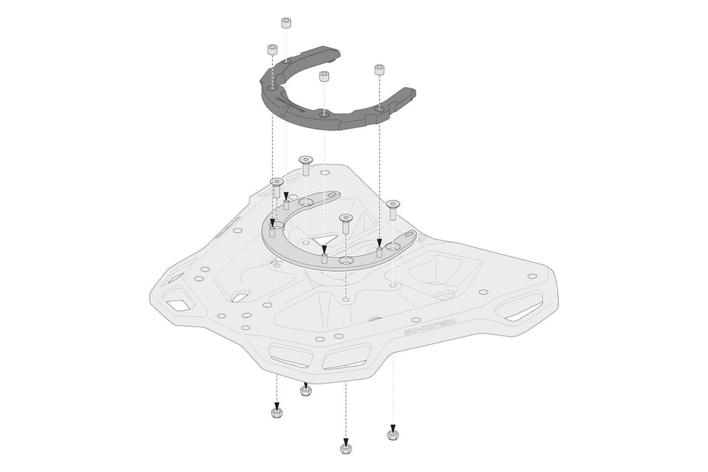 SW-Motech PRO Tank Ring - for STREET-RACK