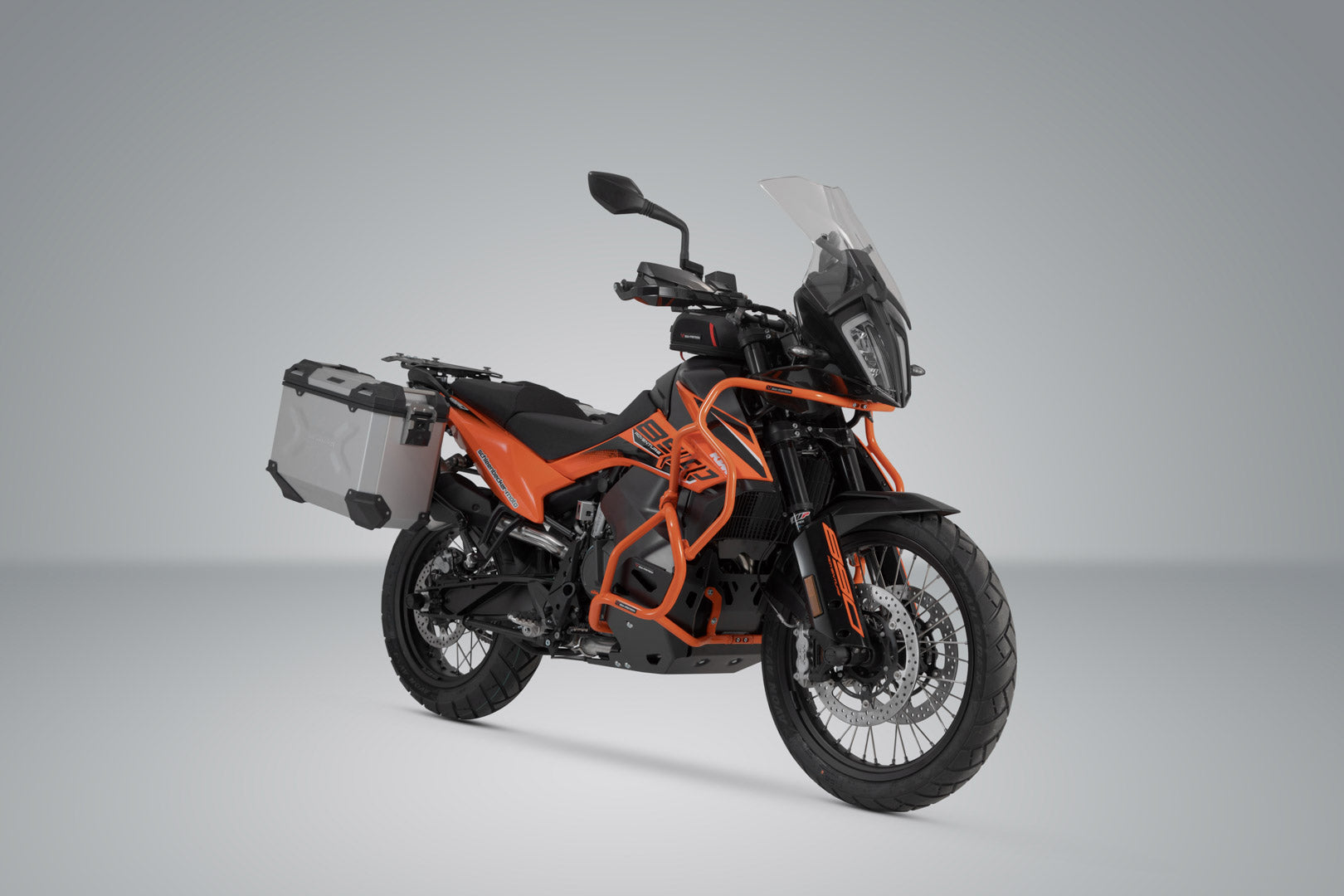SW-Motech TRAX ADV Aluminum Case System - Silver - KTM Adventure 790/890/SMT 890 '19-'24