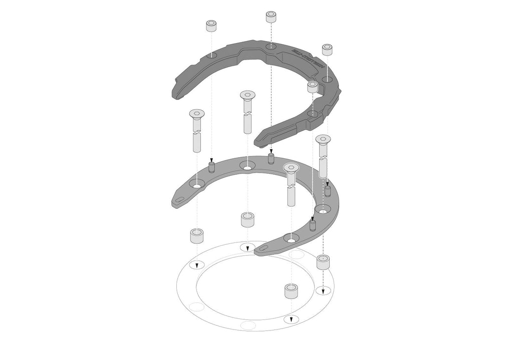 SW-Motech PRO Tank Ring - Kawasaki '87-'09